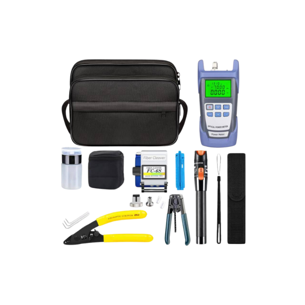 KIT FTTH FERRAMENTAS DE FO 12PÇS