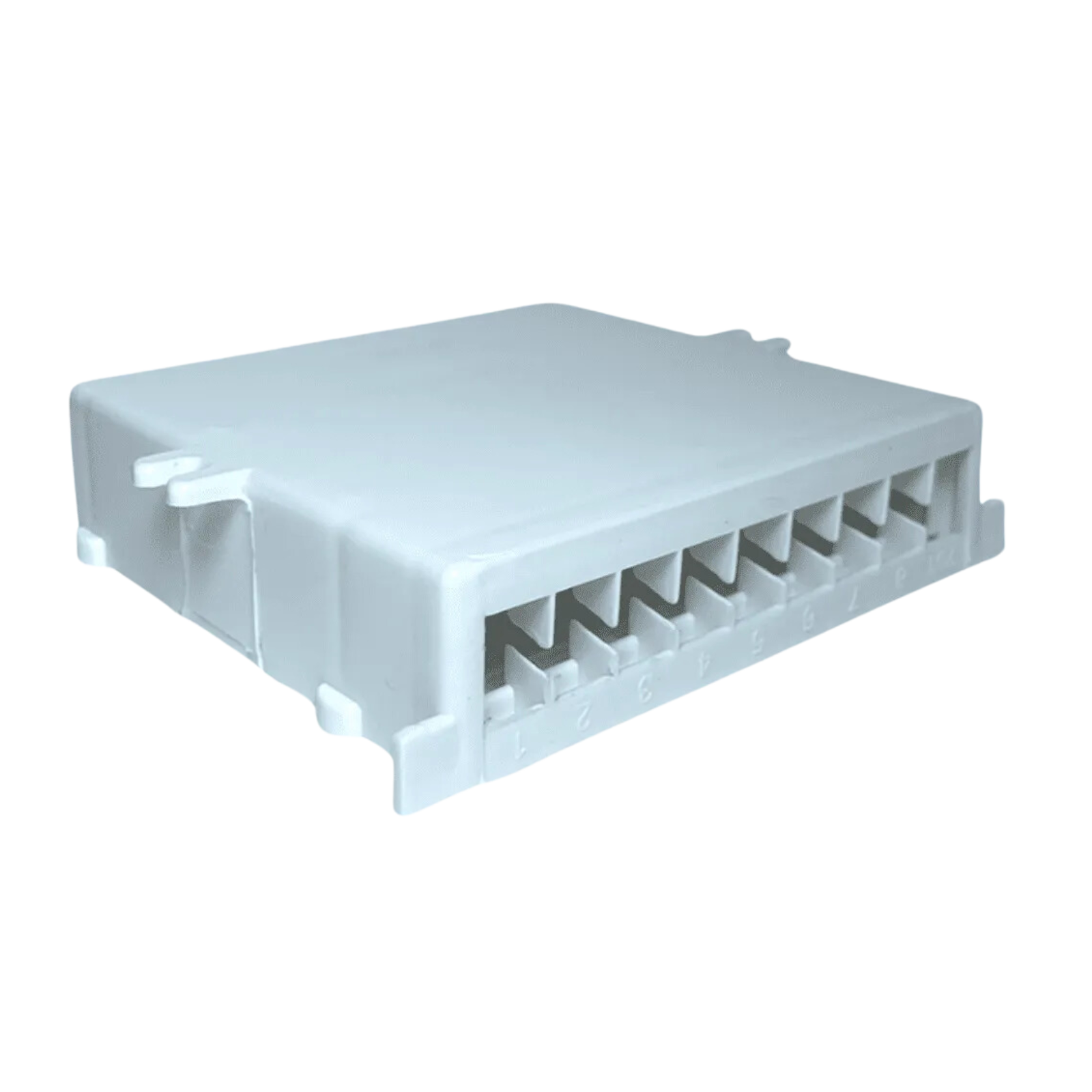 SPLITTER BOX 1X8 (VAZIA) BRANCA